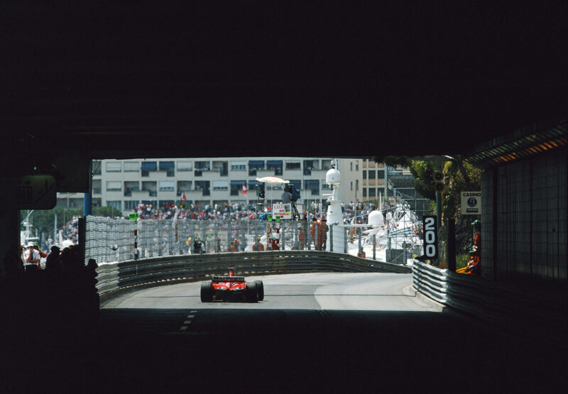 Boss Hunting - Ayrton Senna riding the streets of Monaco over the