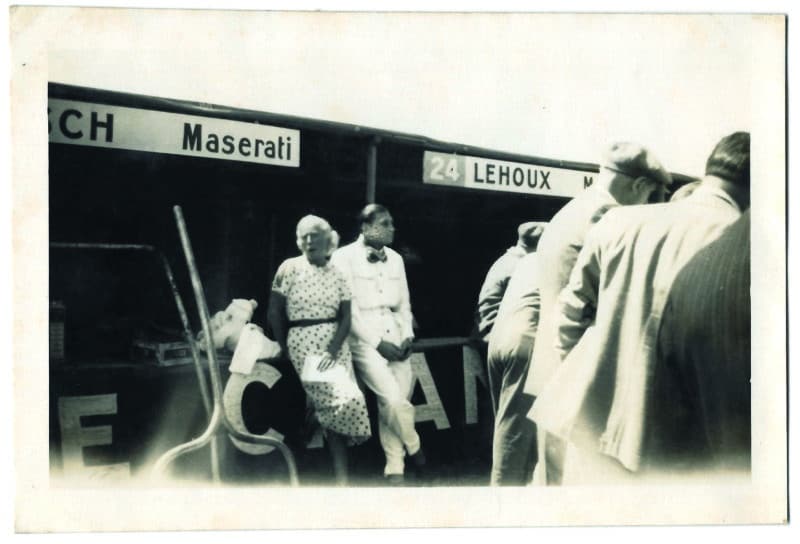Hans Ruesch at the 1935 Dieppe Grand Prix