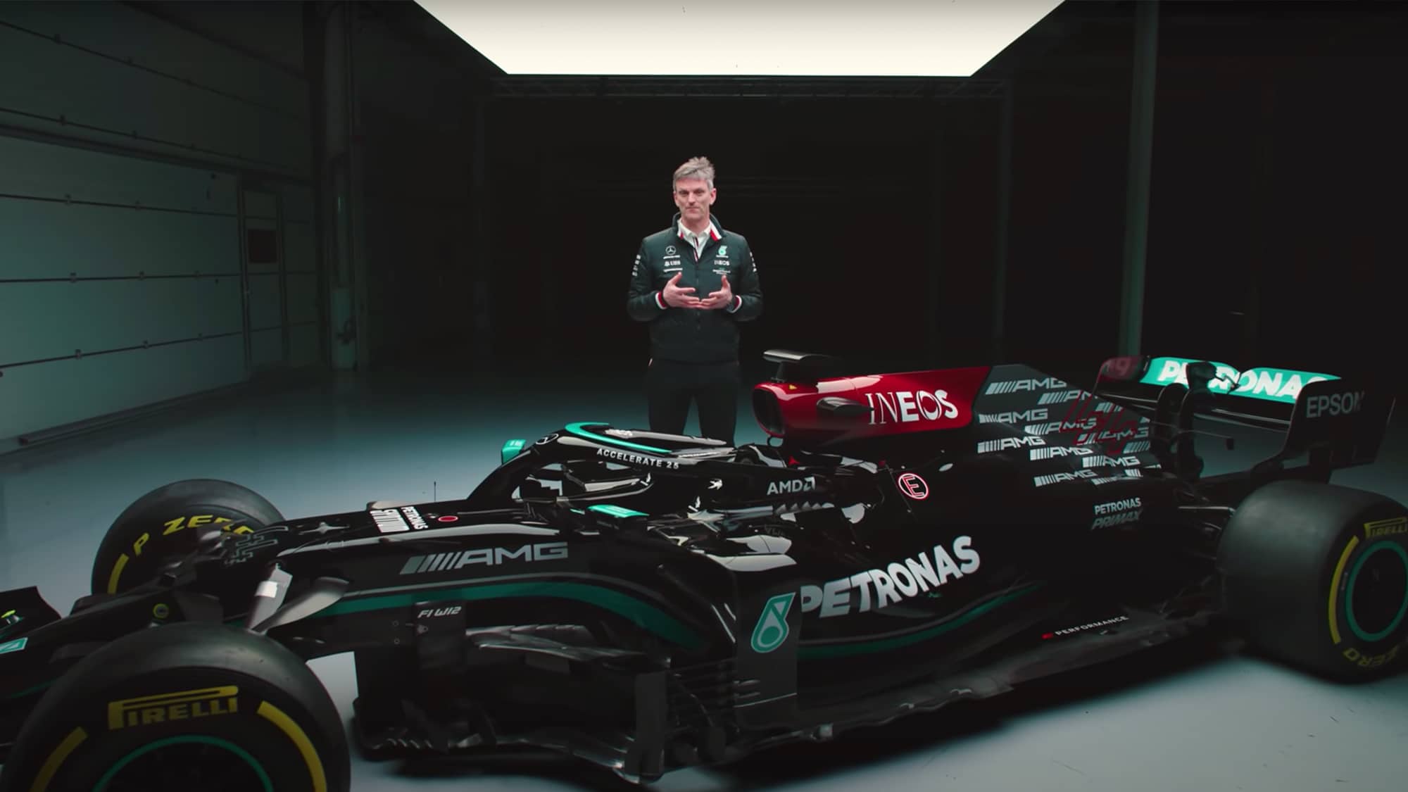 James Allison Mercedes video