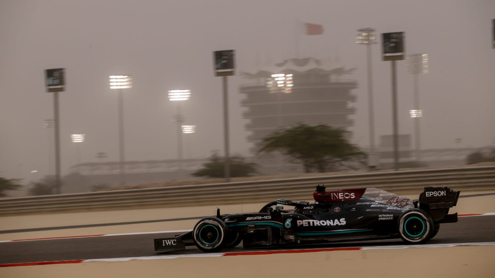 Lewis Hamilton, 2021 F1 testing