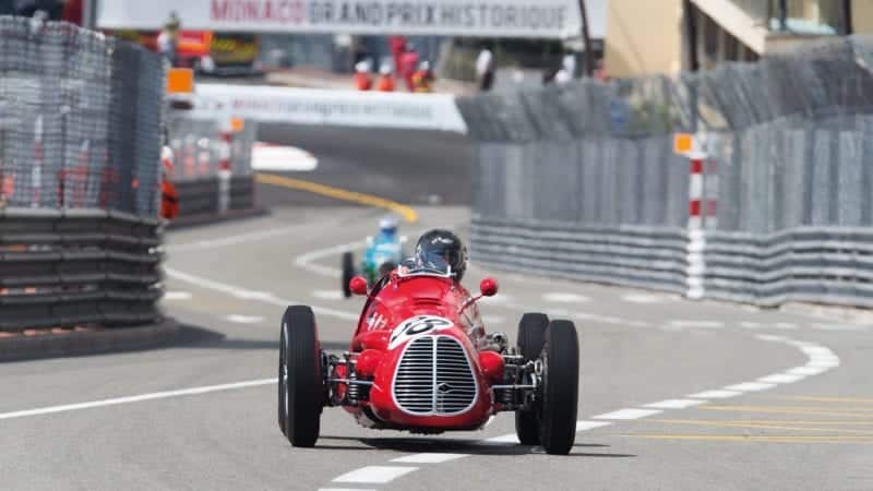 Maserati A6GCM at Monaco Historic Grand Prix