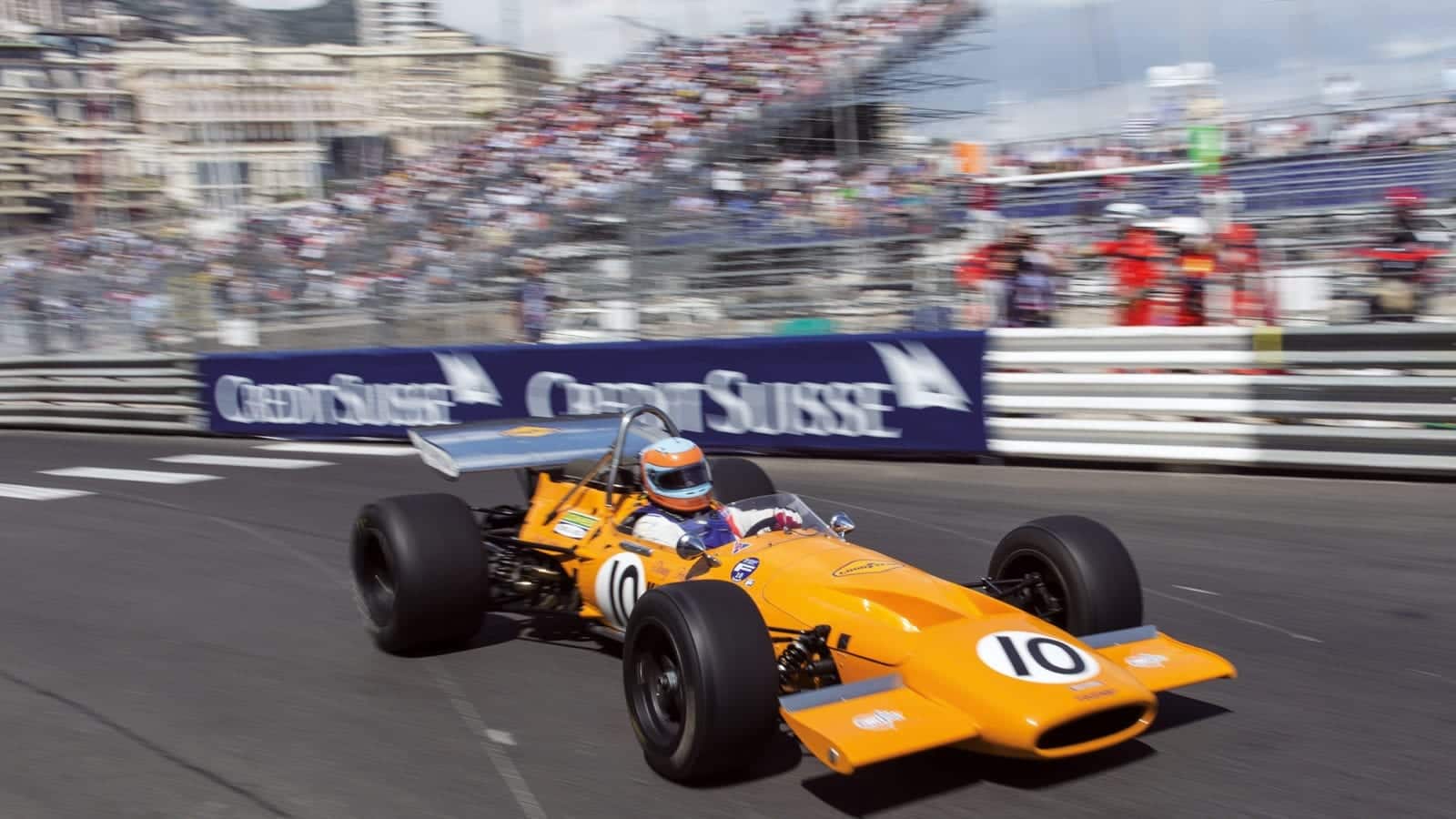 McLaren M14 at 2016 Monaco Historic Grand Prix
