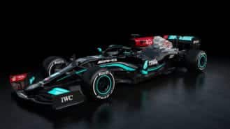 Mercedes reveals 2021 Formula 1 car with new AMG livery