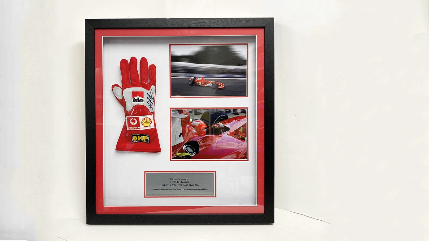 Michael Schumacher gloves