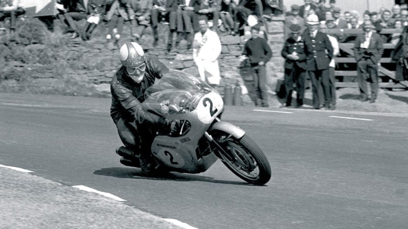 Mike Hailwood at the 1966 Isle of Man TT