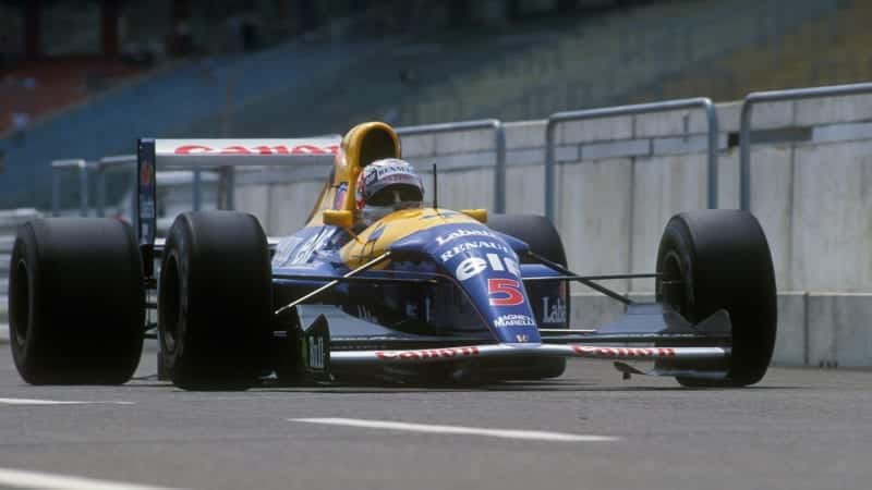Nigel Mansell 1992 Williams FW14B