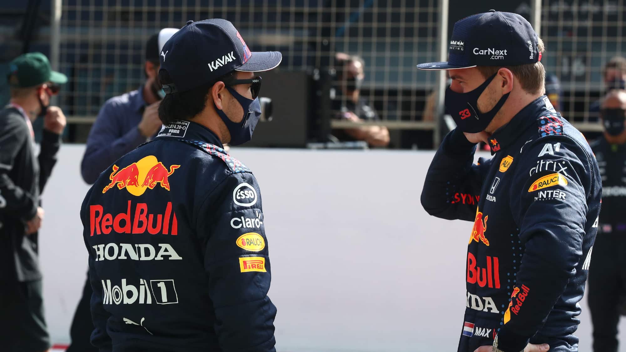 Sergio Perez, Red Bull 2021 testing