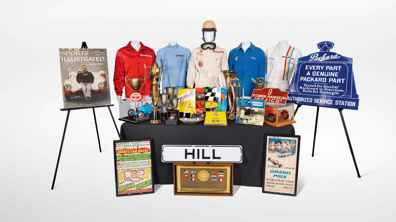 Phil Hill memorabilia collection