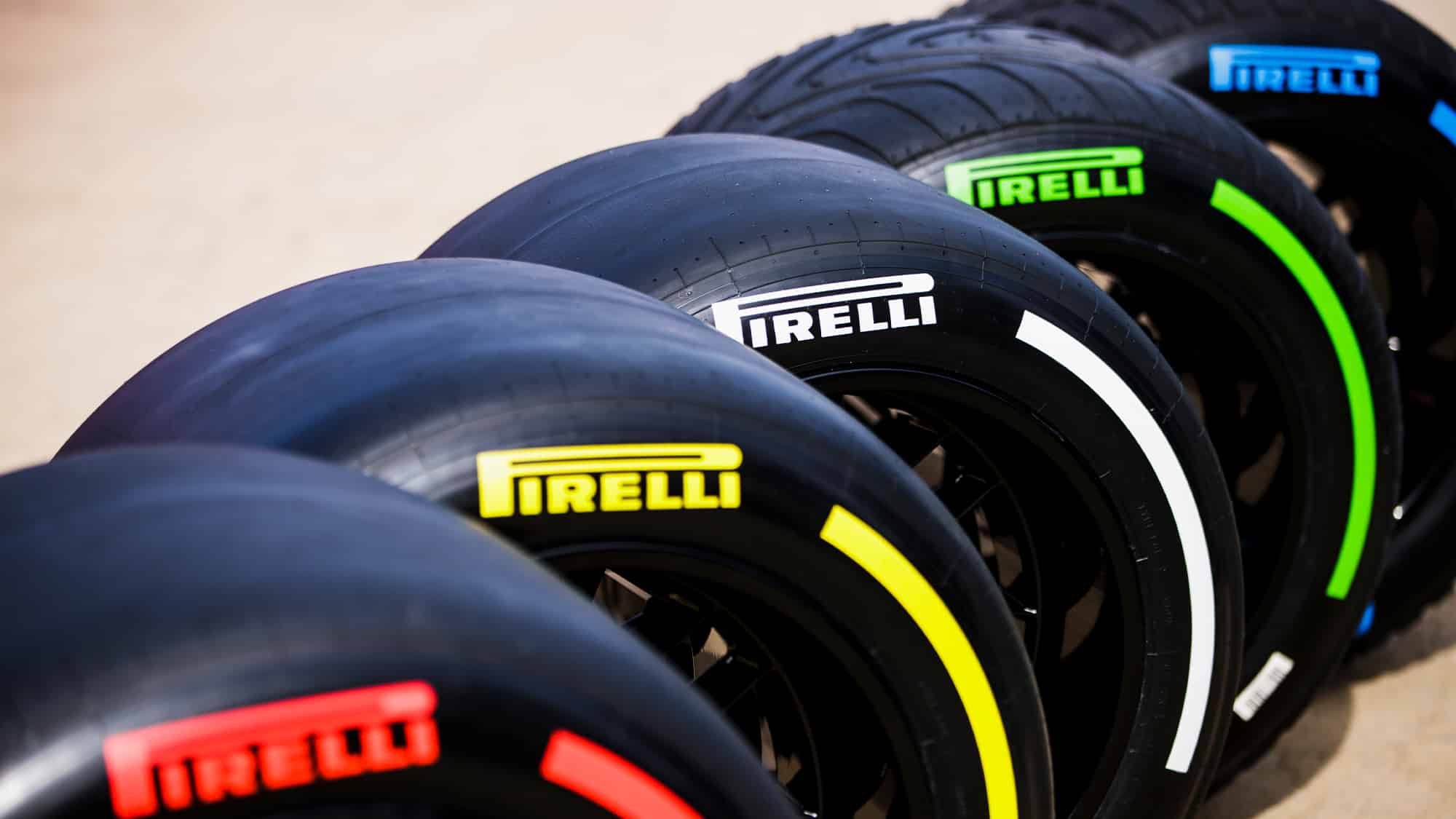 2023 F1 Testing Tyre Compounds And Pirelli s Black walled Prototype 