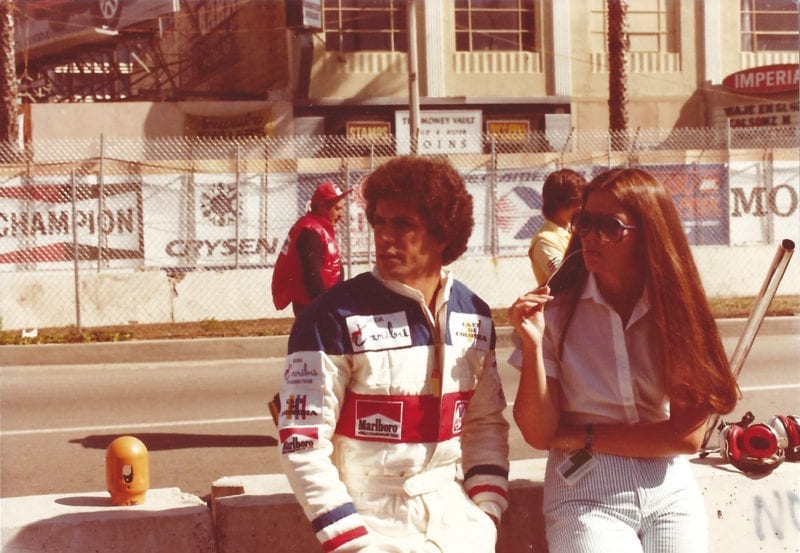 Roberto Guerrero at the 1982 US GP
