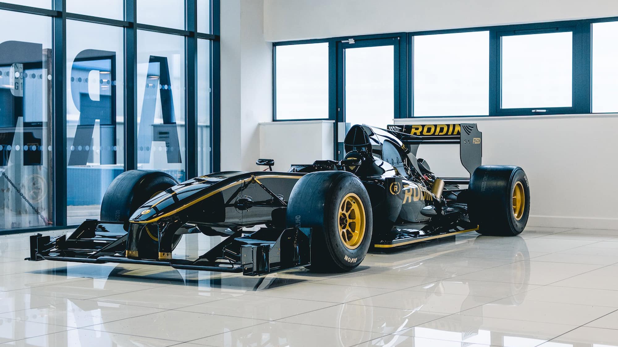 Rodin FZED in Donington showroom