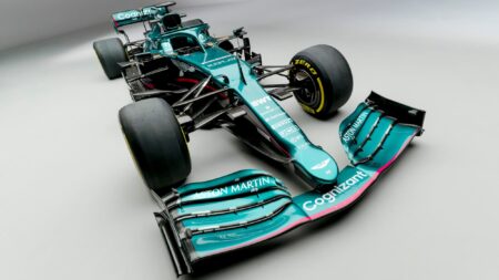 2021 Aston Martin F1 launch – see the new car revealed here