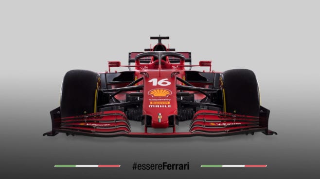 Ferrari unveils 2021 F1 car with improvements ‘in all areas’