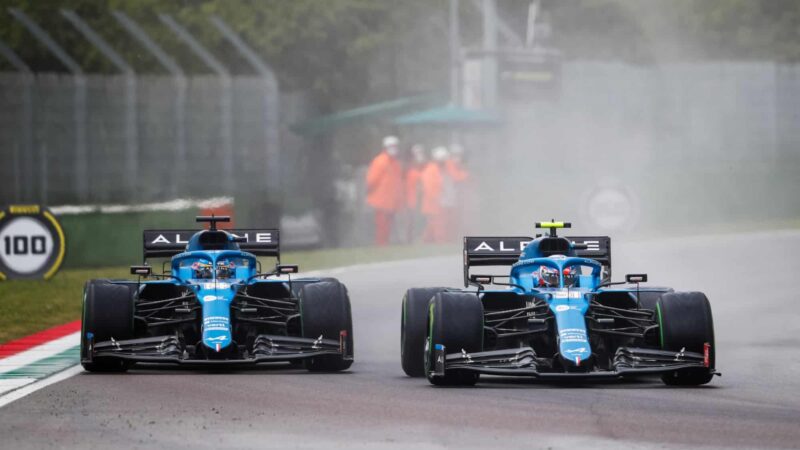 Esteban Ocon, 2021 Imola GP