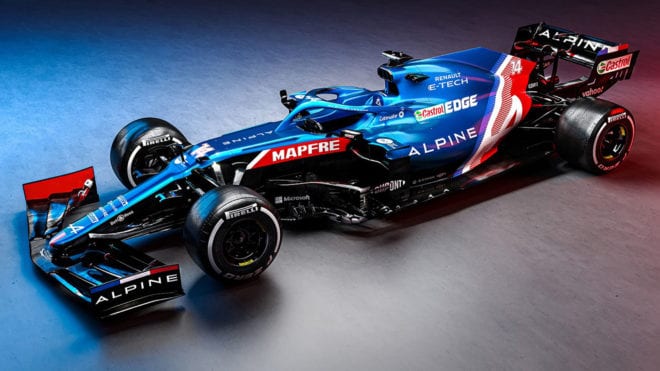 How Alpine designed its striking new F1 livery - Motor Sport Magazine