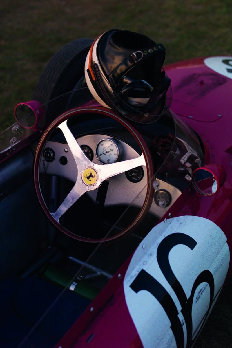 Cockpit of a Sharknose Ferrari 156