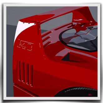 Product image for Ferrari F40 - 1990 | Jean-Yves Tabourot | Limited Edition print