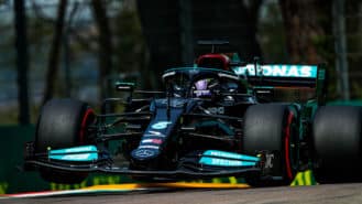 Hamilton on pole ahead of Perez in 2021 Emilia Romagna GP qualifying