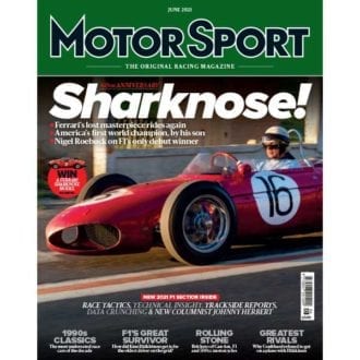 Product image for June 2021 | 60th Anniversary Sharknose | Motor Sport Magazine