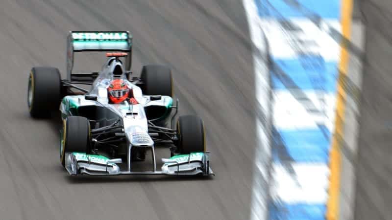 Michael Schumacher, 2012 German GP