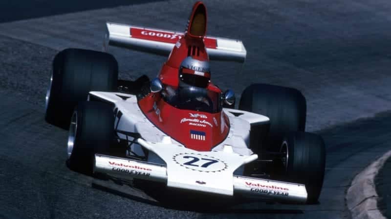 Mario Andretti in the VPJ-4 at the 1976 German Grand Prix