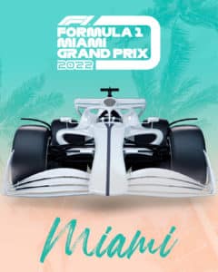 Miami Grand Prix poster