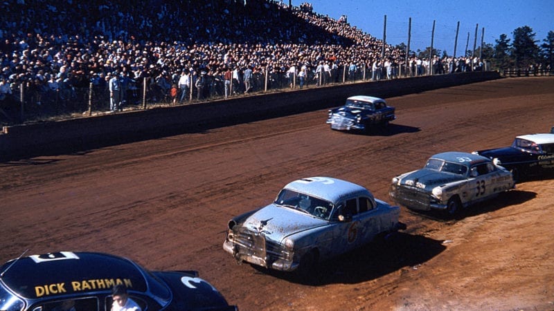NASCAR 1950s dirt racing