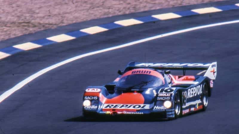 Repsol 962C in the 1990 Le Mans 24 Hours
