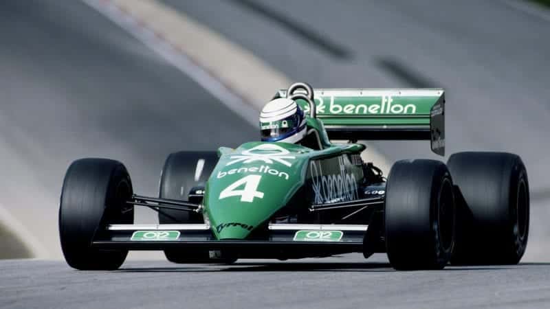 Tyrrell of Danny Sullivan at the 1983 Race of Champions