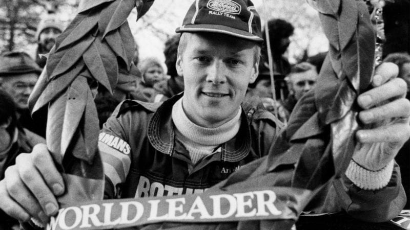 Ari Vatanen, the World Rally Champion, 1981. His international break was in the 1976 British Rally Championship. His first World Rally Championship (WRC) was in the Acropolis Rally in 1980. He was the World Champion in 1981 with a David Sutton Ford. After an almost fatal accident in Argentina in 1985 he moved to Rally Raids. In 1995-1997 he drove in Rally Raids for Citroen. (Photo by National Motor Museum/Heritage Images/Getty Images)