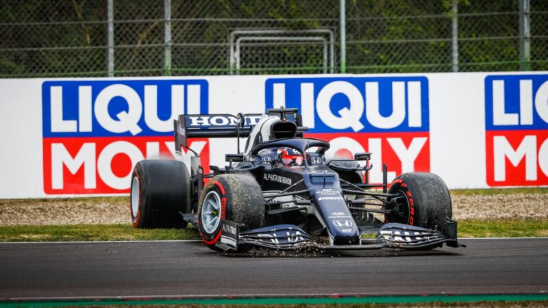 Yuki Tsunoda, 2021 Imola GP