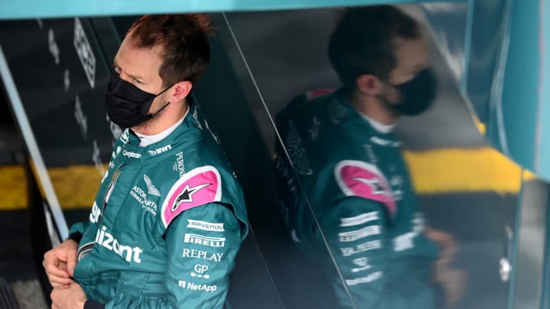 Sebastian Vettel, 2021 Imola GP