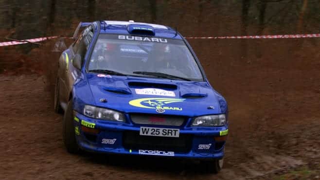 Richard Burns’ ‘unique’ Rally GB-winning Subaru Impreza sells for over £600k at auction