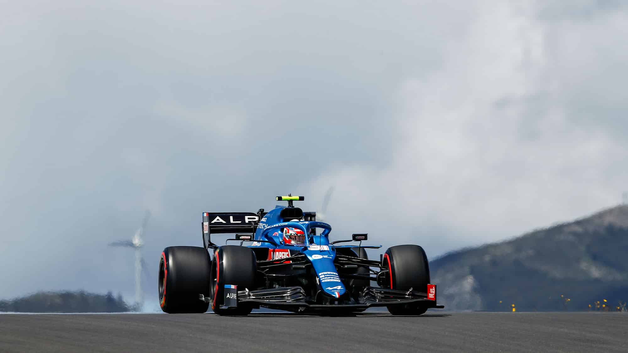 31 OCON Esteban (fra), Alpine F1 A521, action during the Formula 1 Heineken Grande Prémio de Portugal 2021 from April 30 to May 2, 2021 on the Algarve International Circuit, in Portimao, Portugal - Photo DPPI