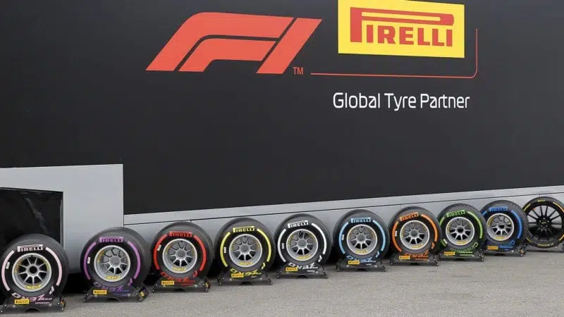F1 tyres car cost