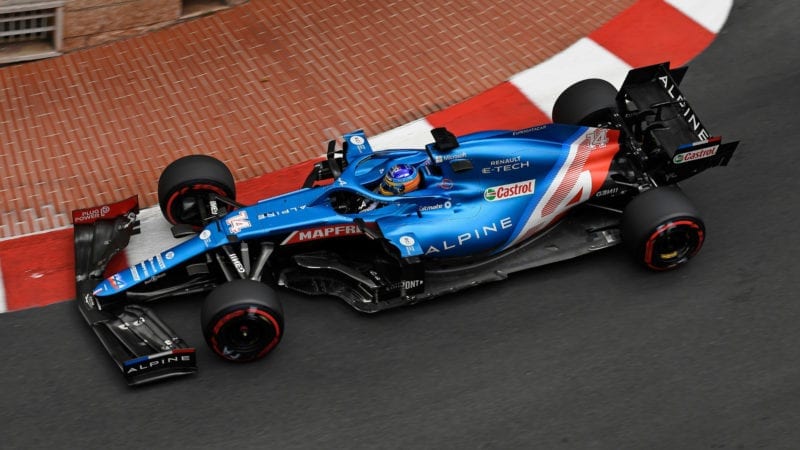 Fernando Alonso, 2021 Monaco GP