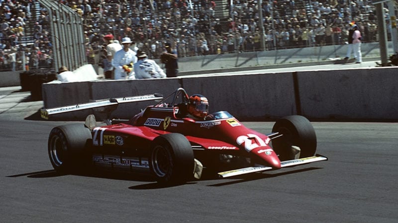 Gilles Villeneuve, 1982 USGP West