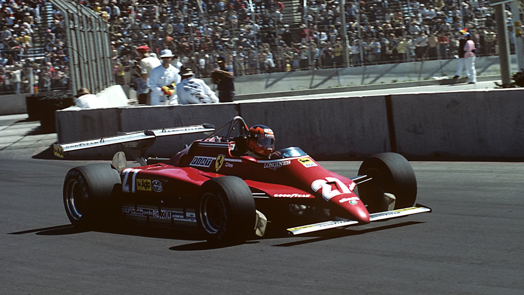 Gilles Villeneuve, 1982 USGP West