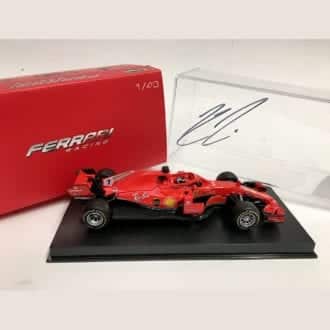Product image for Kimi Räikkönen signed Ferrari SF71H, 1:43 cased