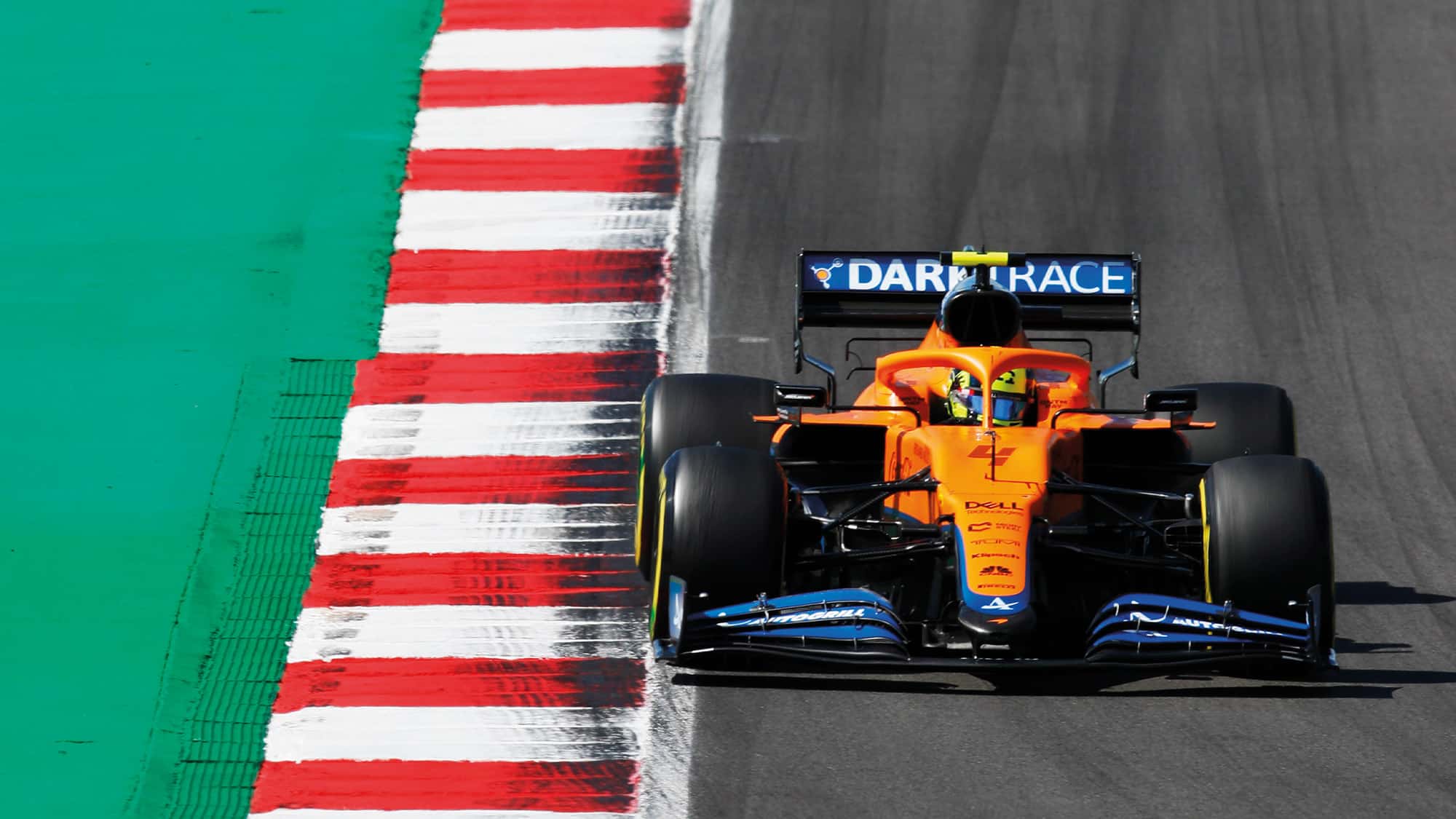 Lando Norris in the 2021 Portuguese Grand Prix