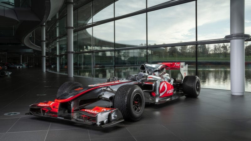 Lewis Hamilton McLaren MP4-25 for auction front tq