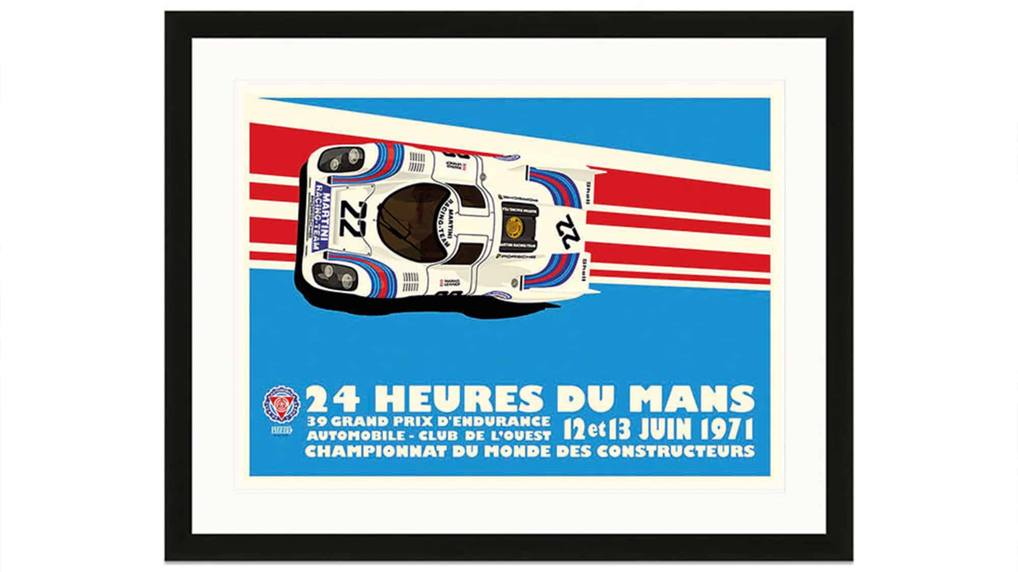 Martini Porsche print