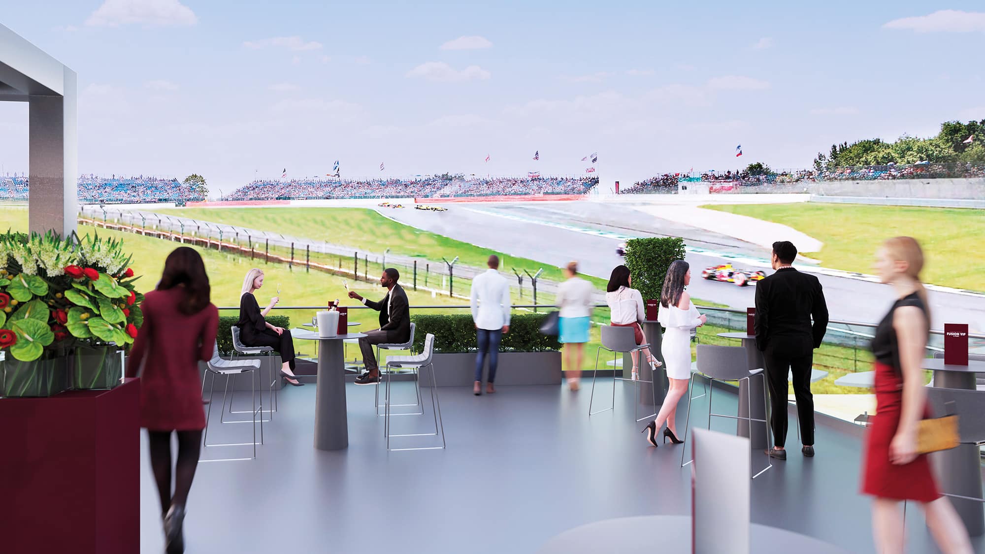 Match British GP hospitality