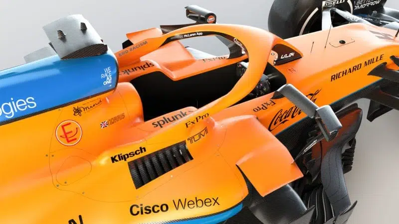 McLaren F1 moncoque
