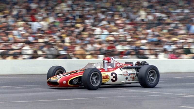 Bobby Unser 68 Indy win