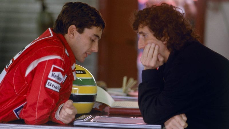 Senna Prost 88 talking