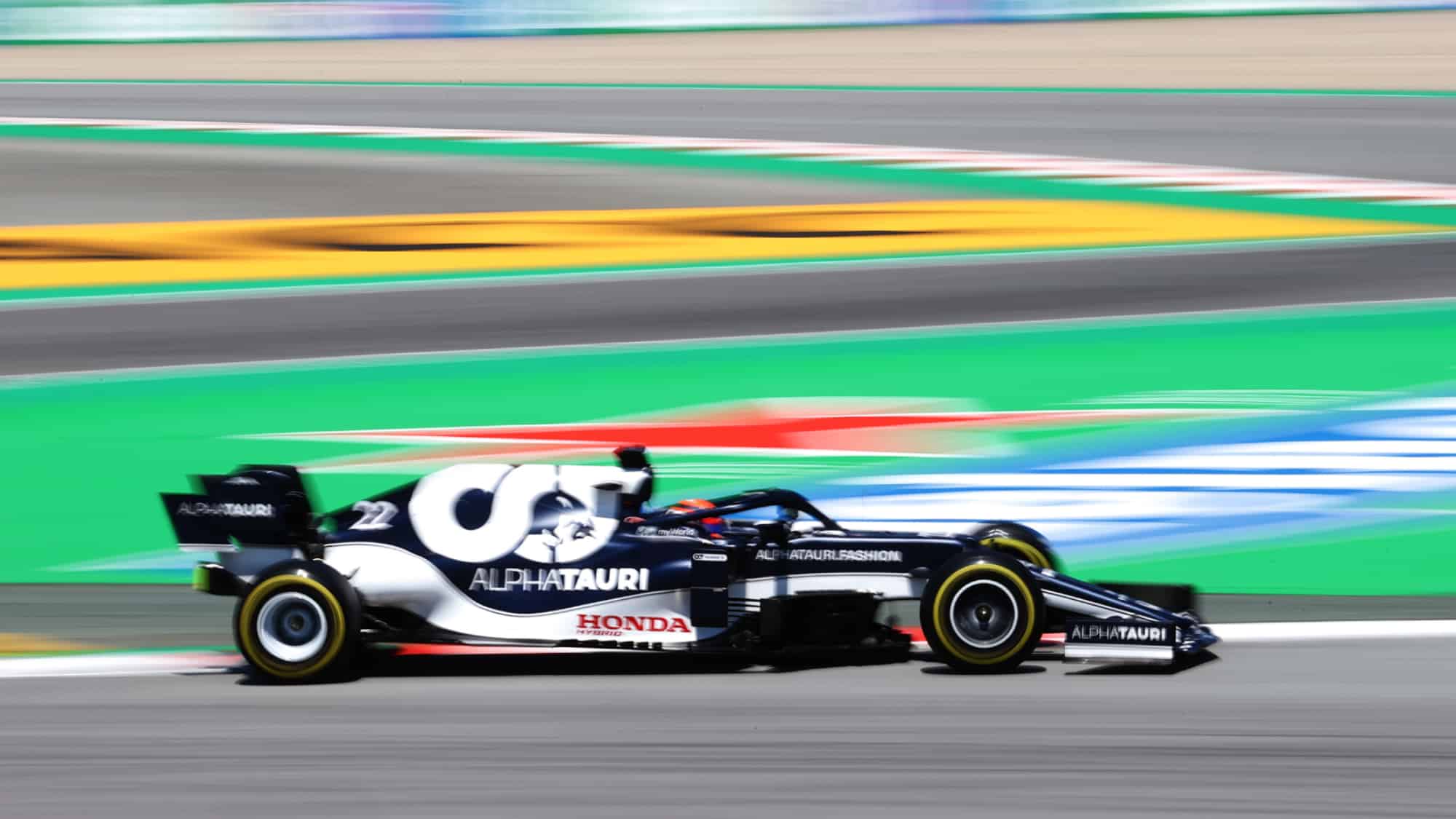 Yuki Tsunoda, 2021 Spanish GP