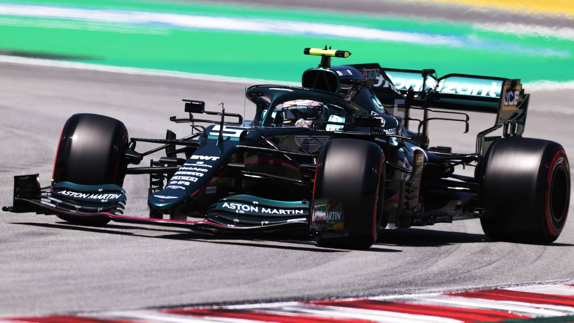 Sebastian Vettel, 2021 Spanish GP