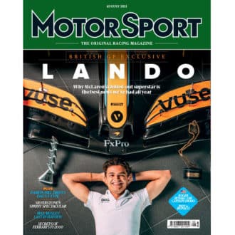 Product image for August 2021 | LANDO British GP Exclusive | Motor Sport Magazine