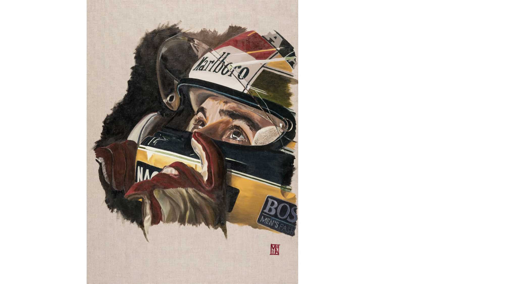 Ayrton Senna poster